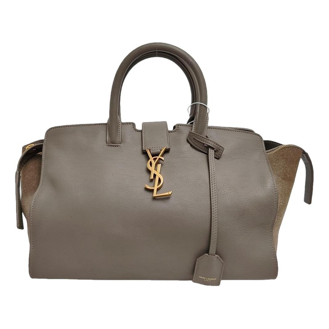 Saint Laurent Monogram Downtown Cabas leather handbag