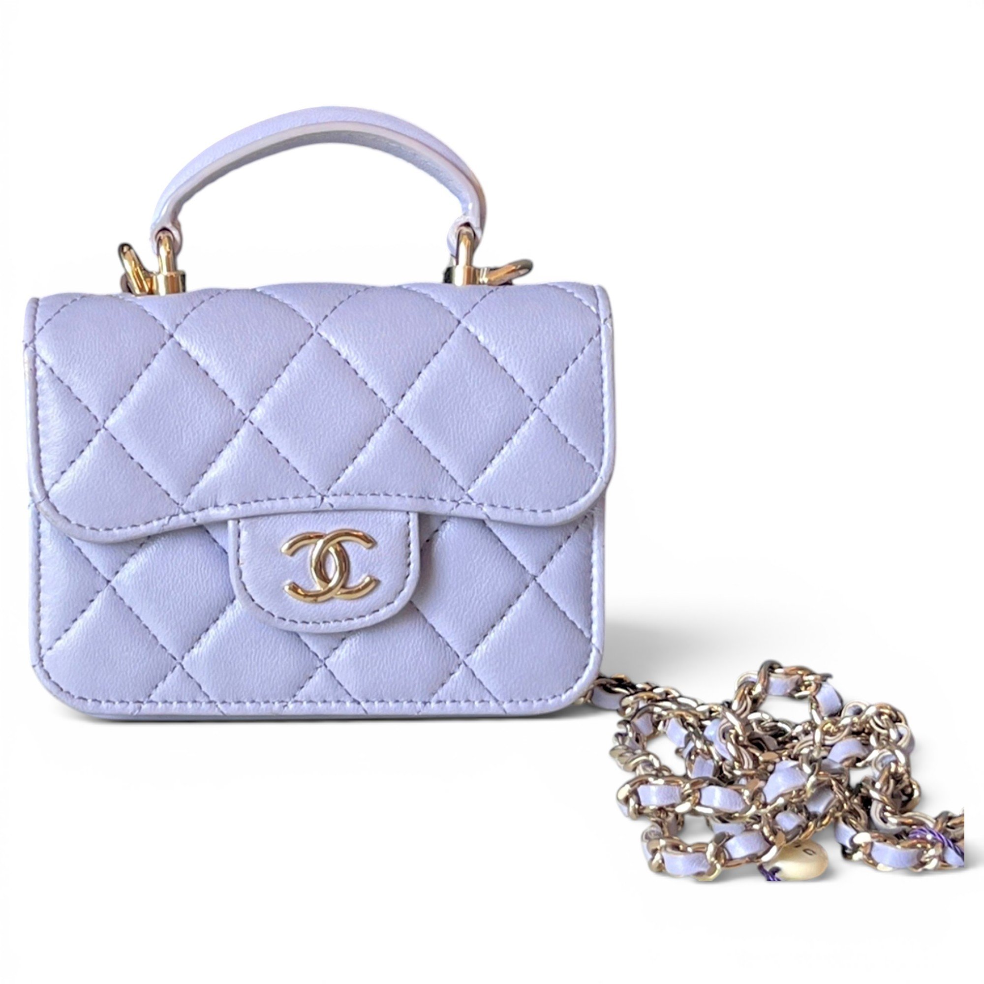 Timeless Classique Top Handle leather handbag
