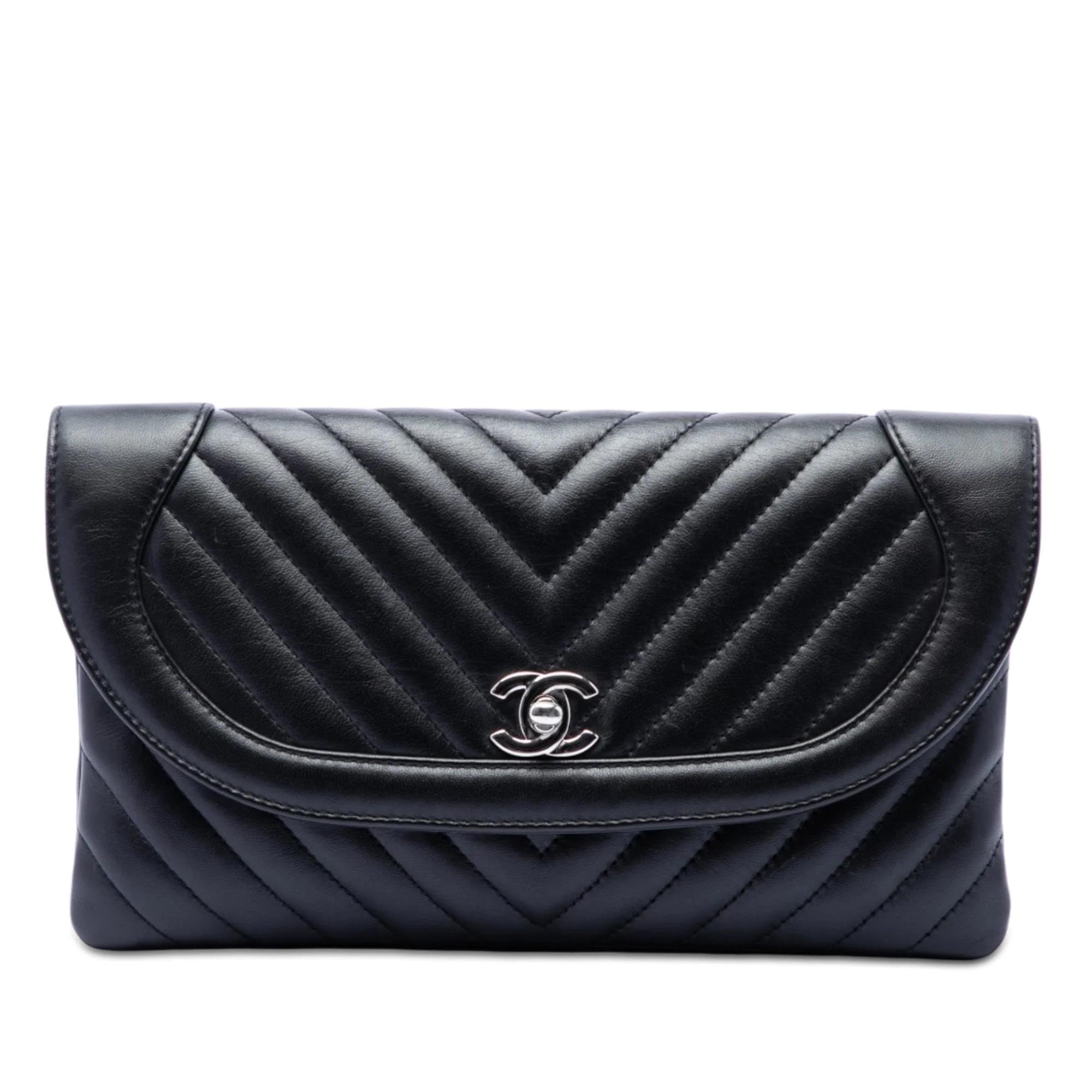 Timeless/Classique leather clutch bag