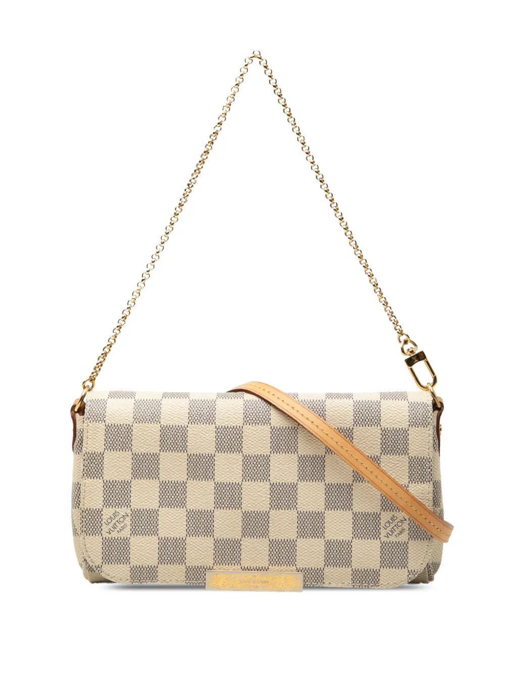 2014 Damier Azur Favorite PM satchel