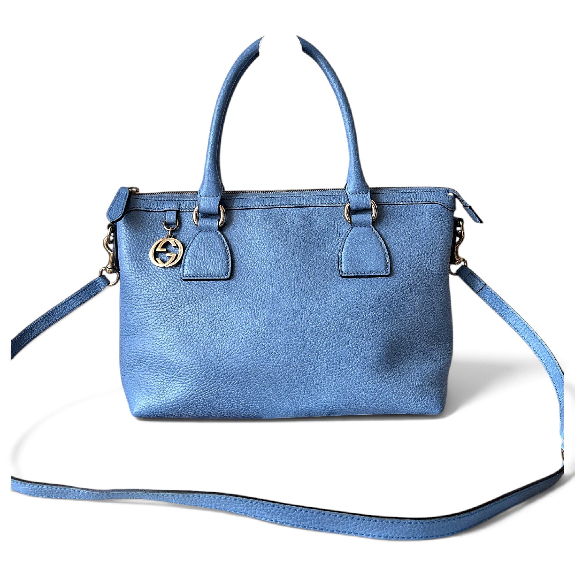 Leather tote