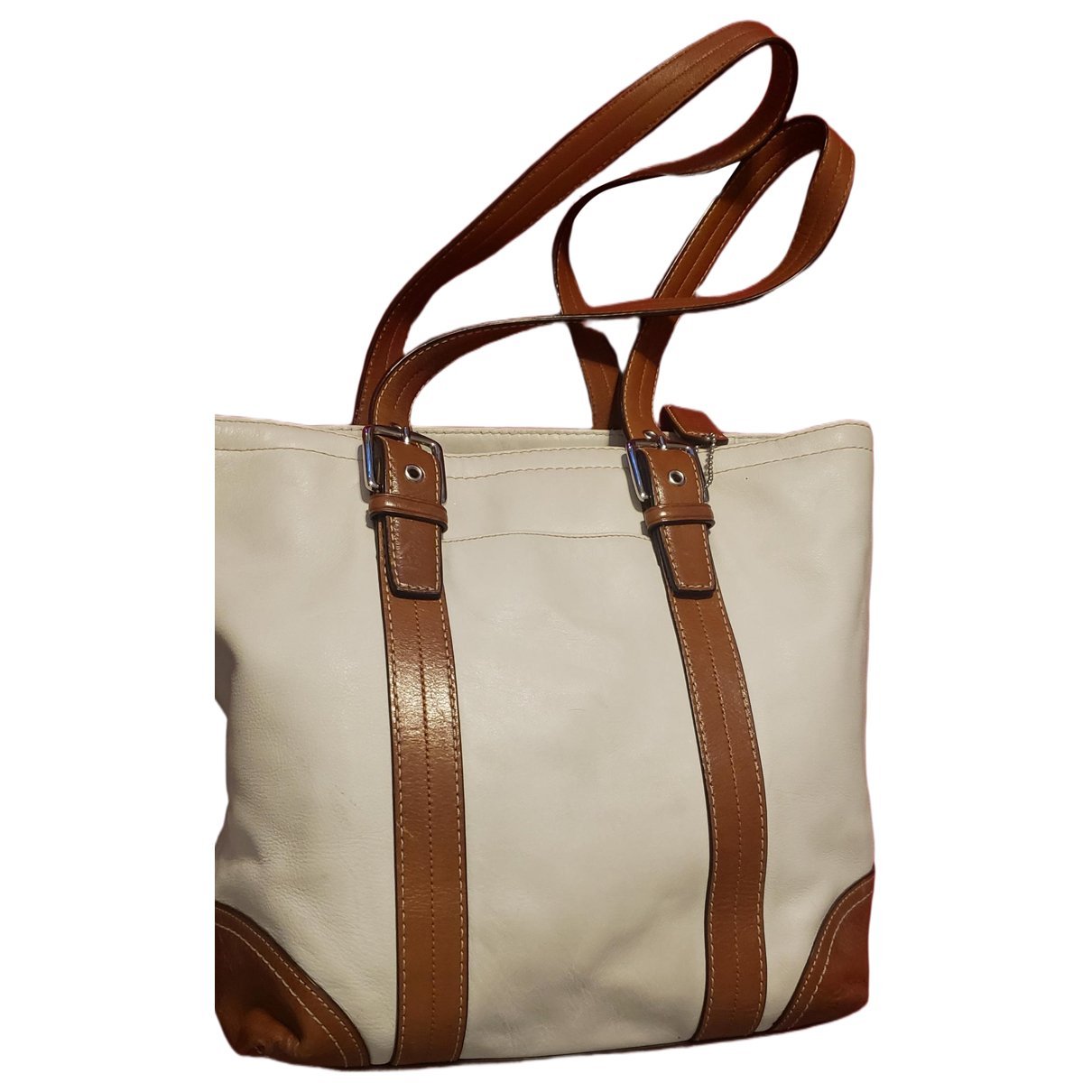 Leather tote
