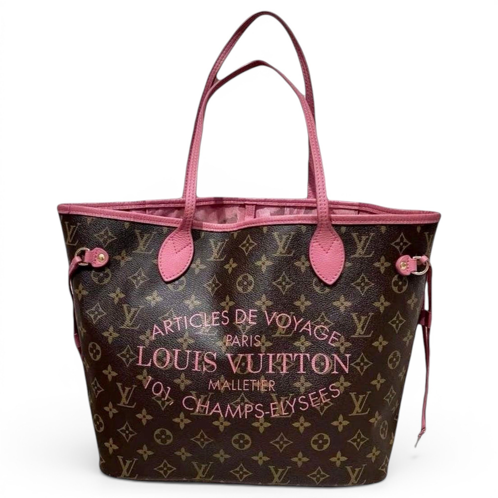 Neverfull leather tote