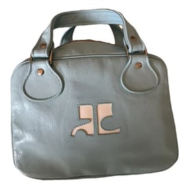 Courreges Patent leather clutch bag