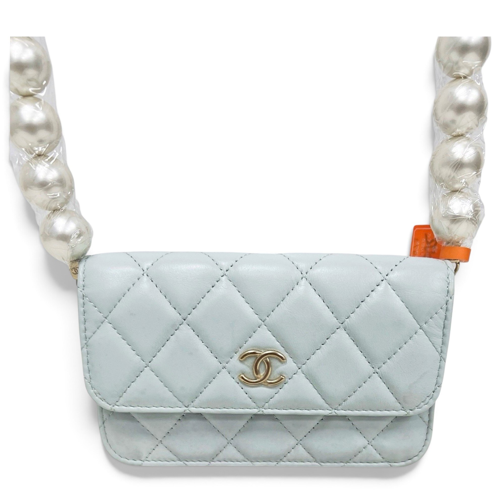 Wallet On Chain Timeless/Classique leather mini bag