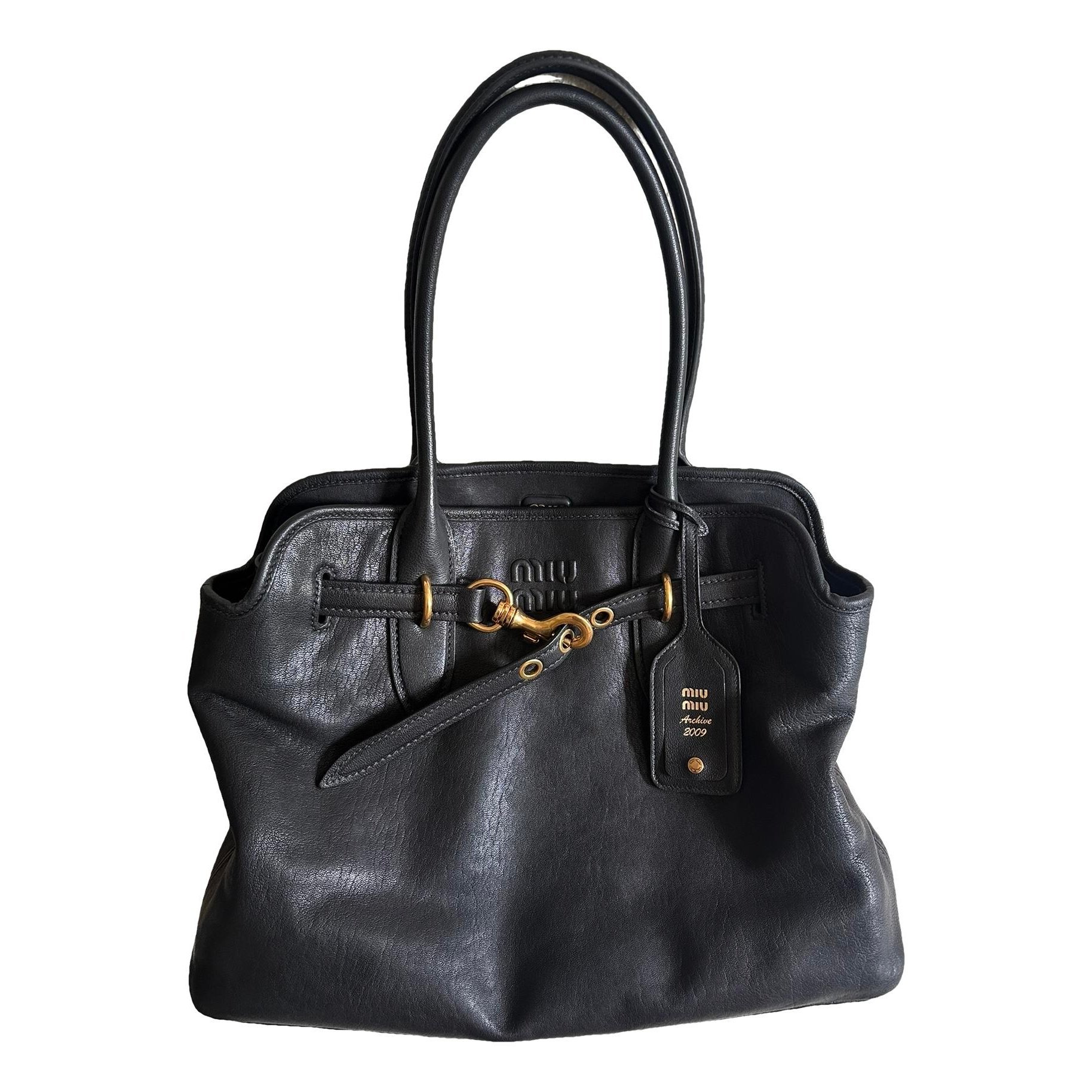 Aventure leather handbag