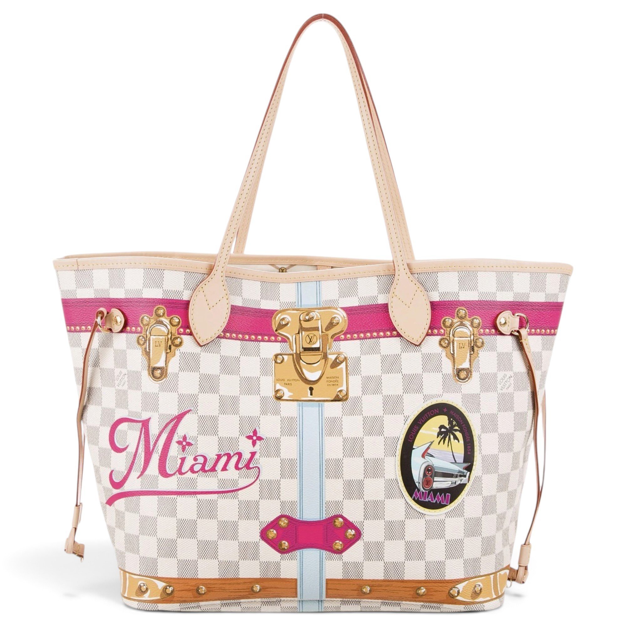 Leather tote