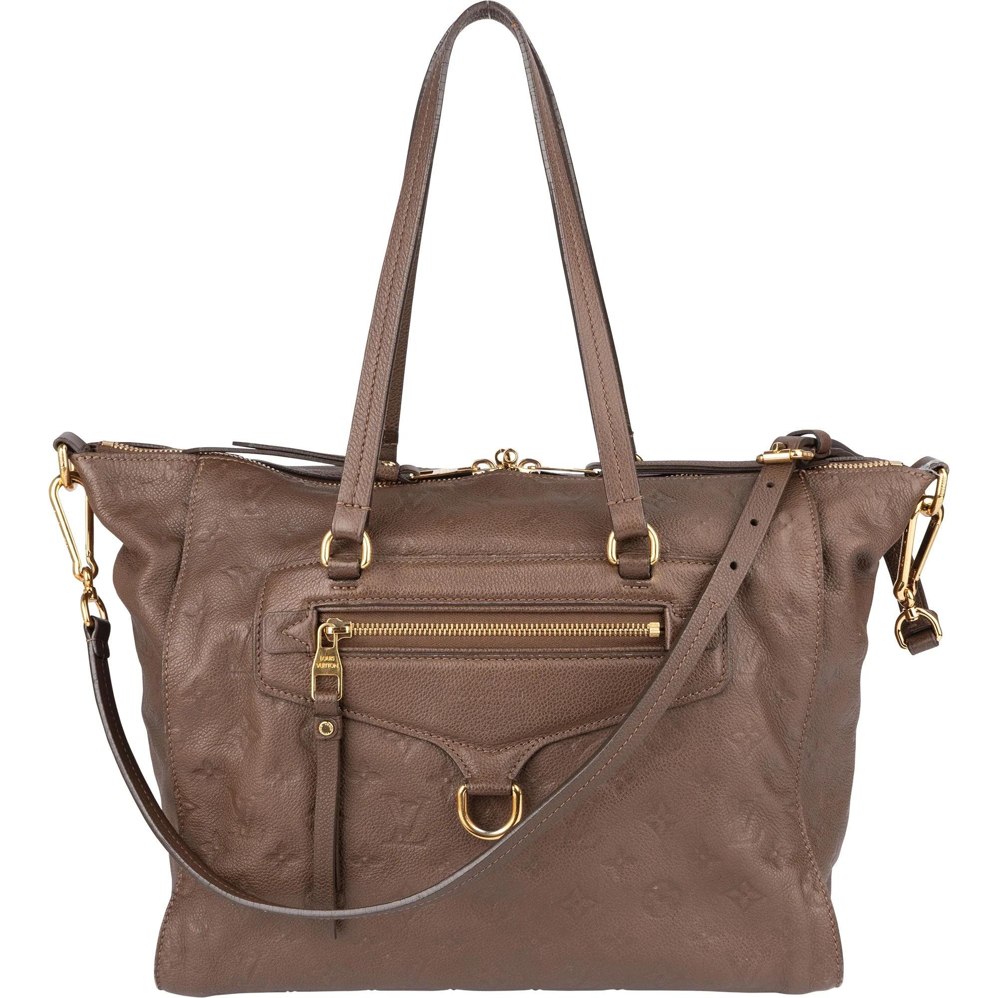 Lumineuse leather handbag