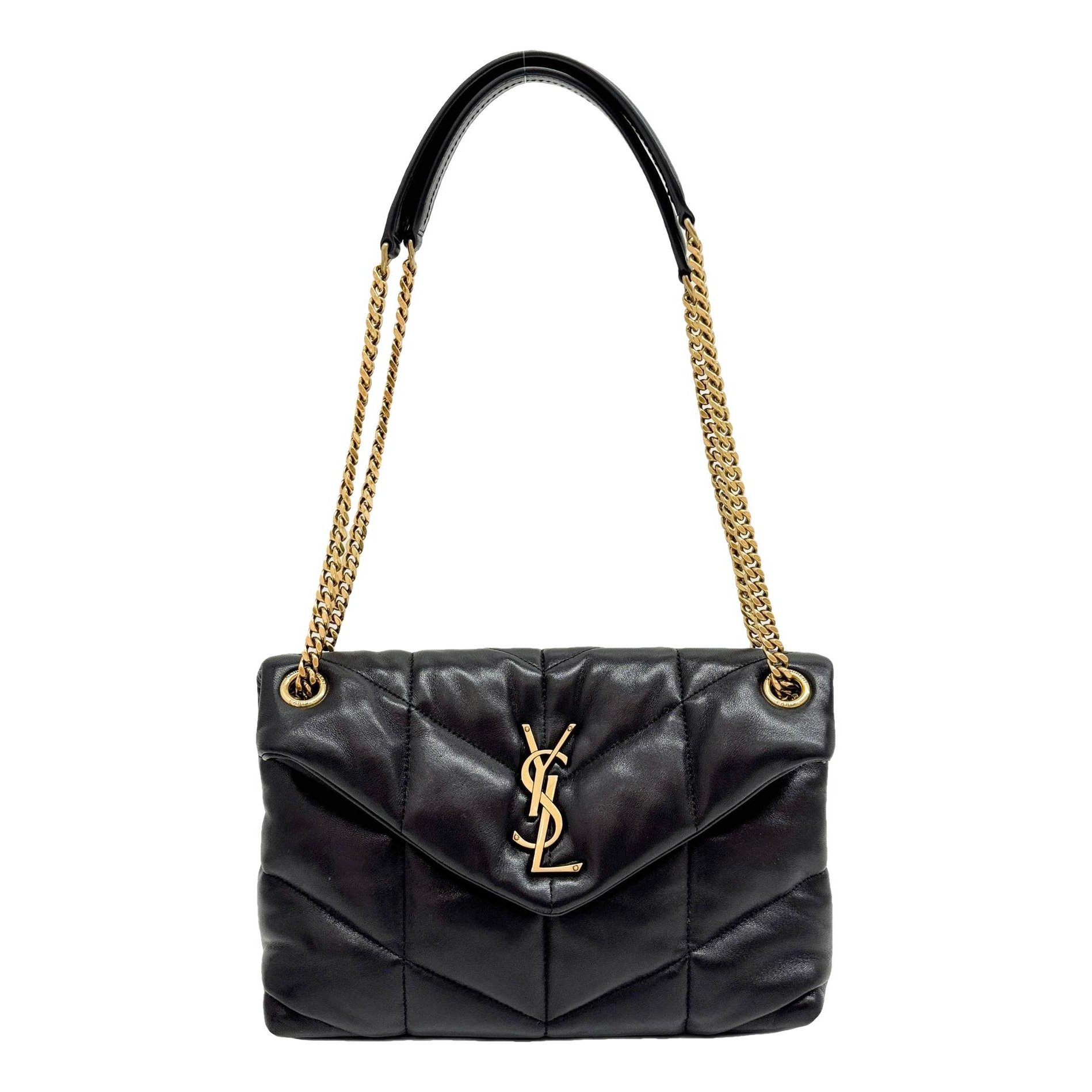 Loulou leather handbag