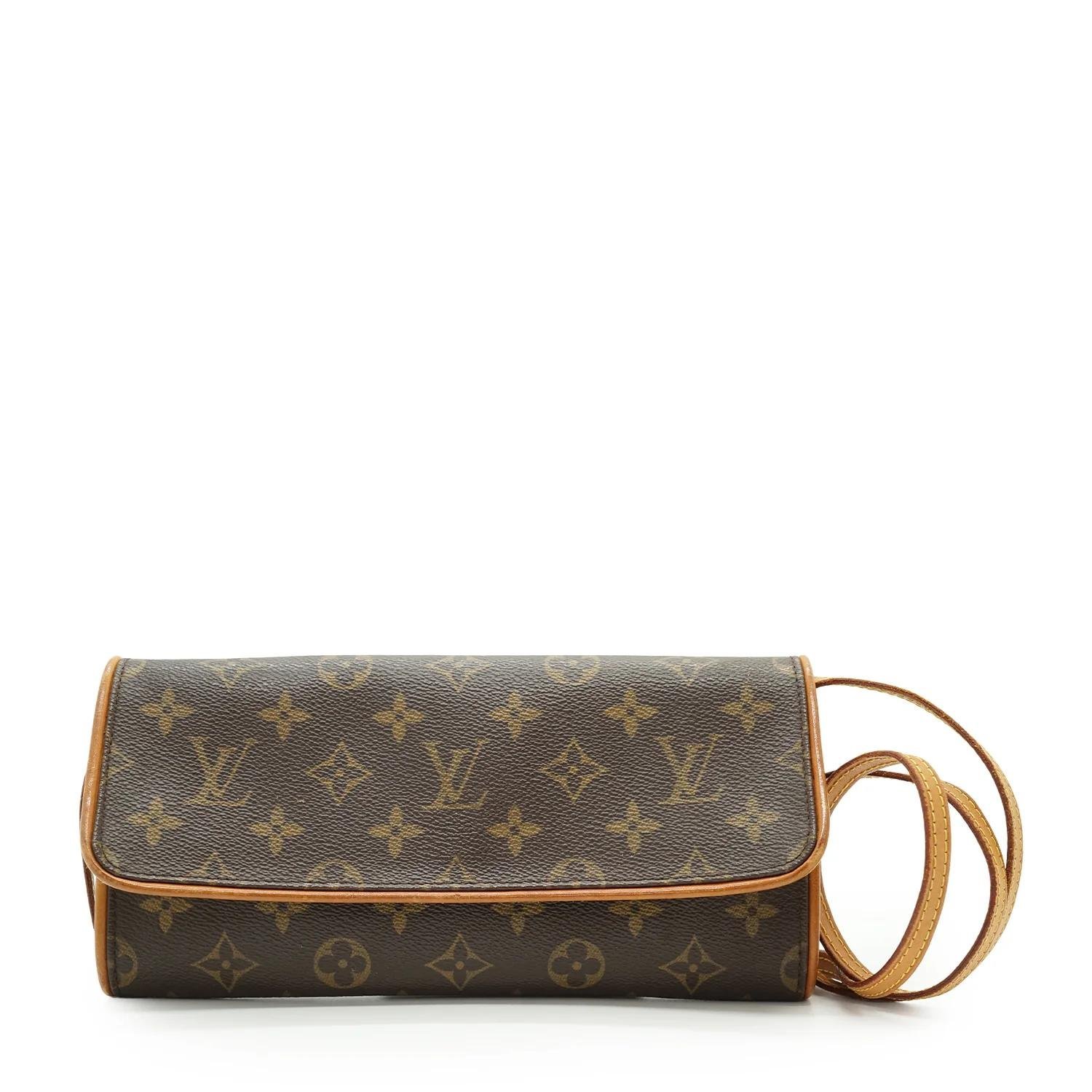 Twin leather handbag