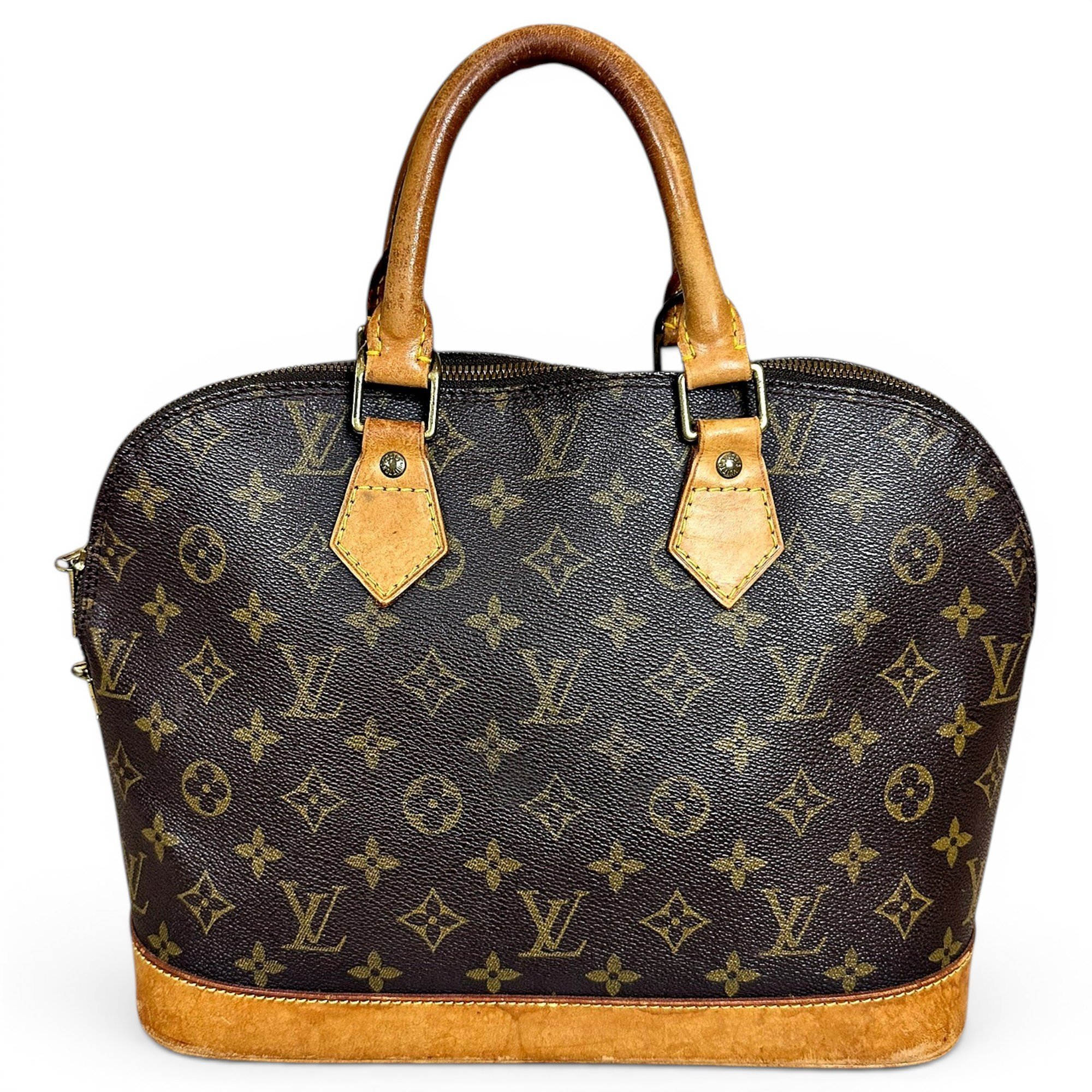 Alma leather handbag