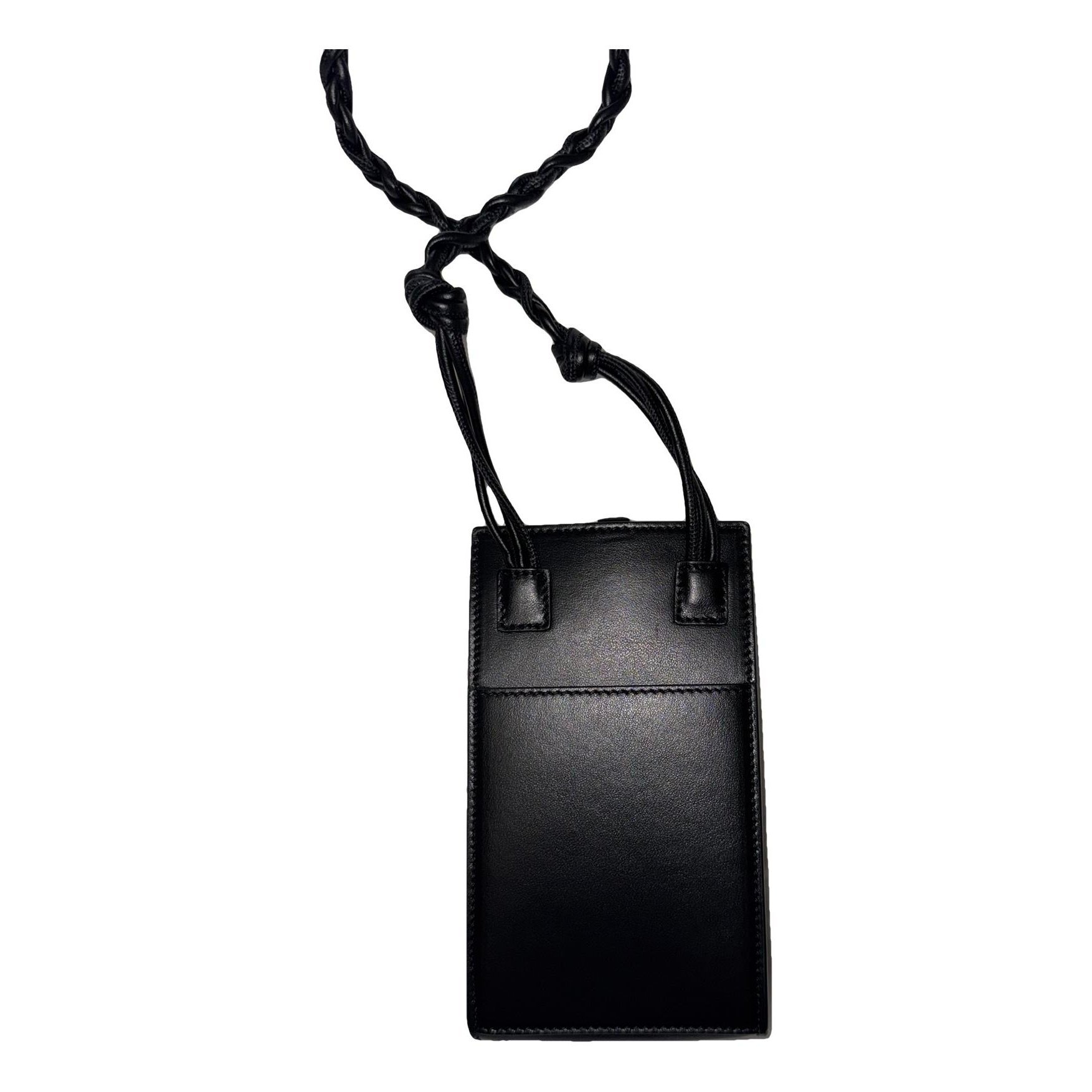 Tangle leather crossbody bag