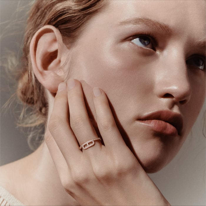 Sans Coloris Link d'Hermes Ring