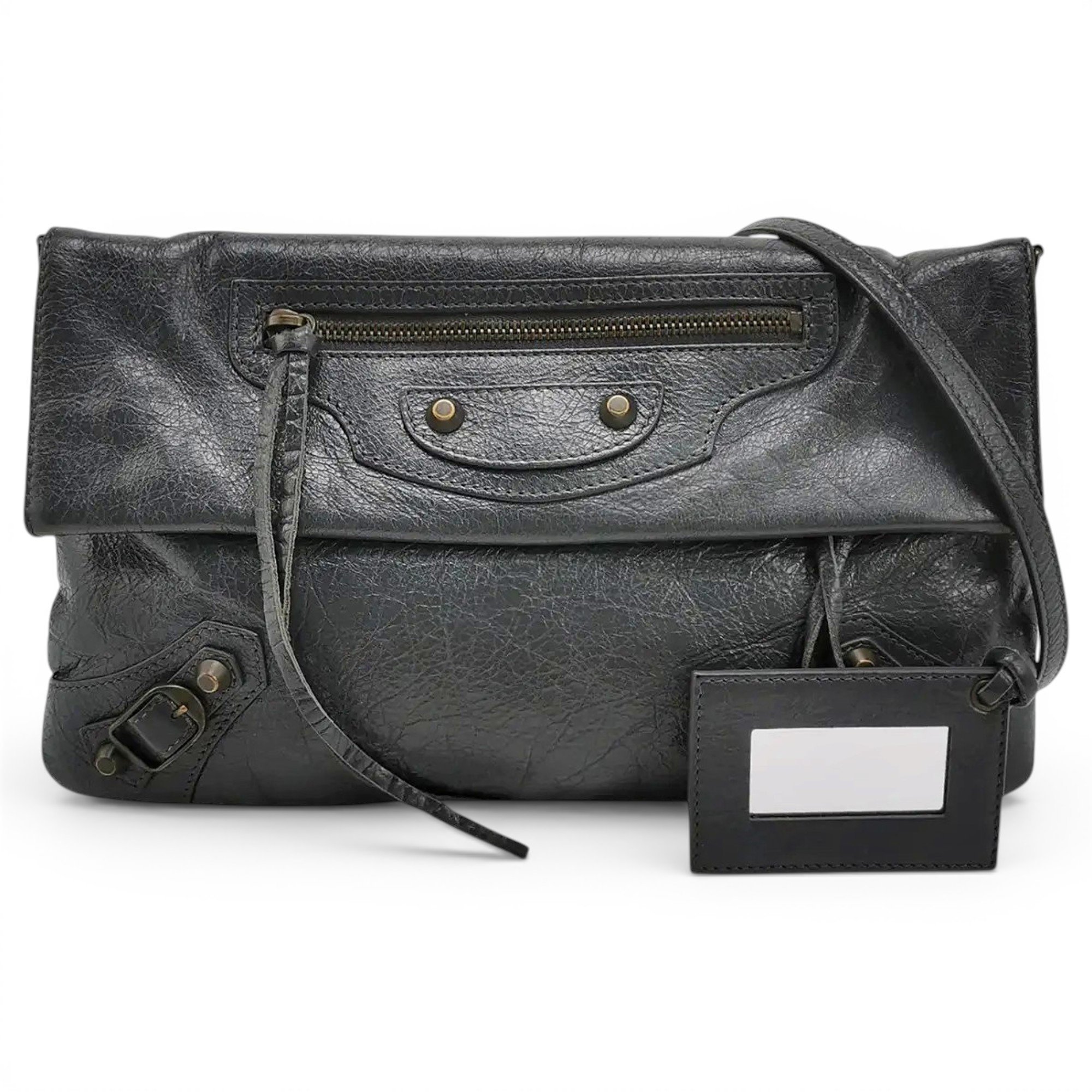 Leather crossbody bag