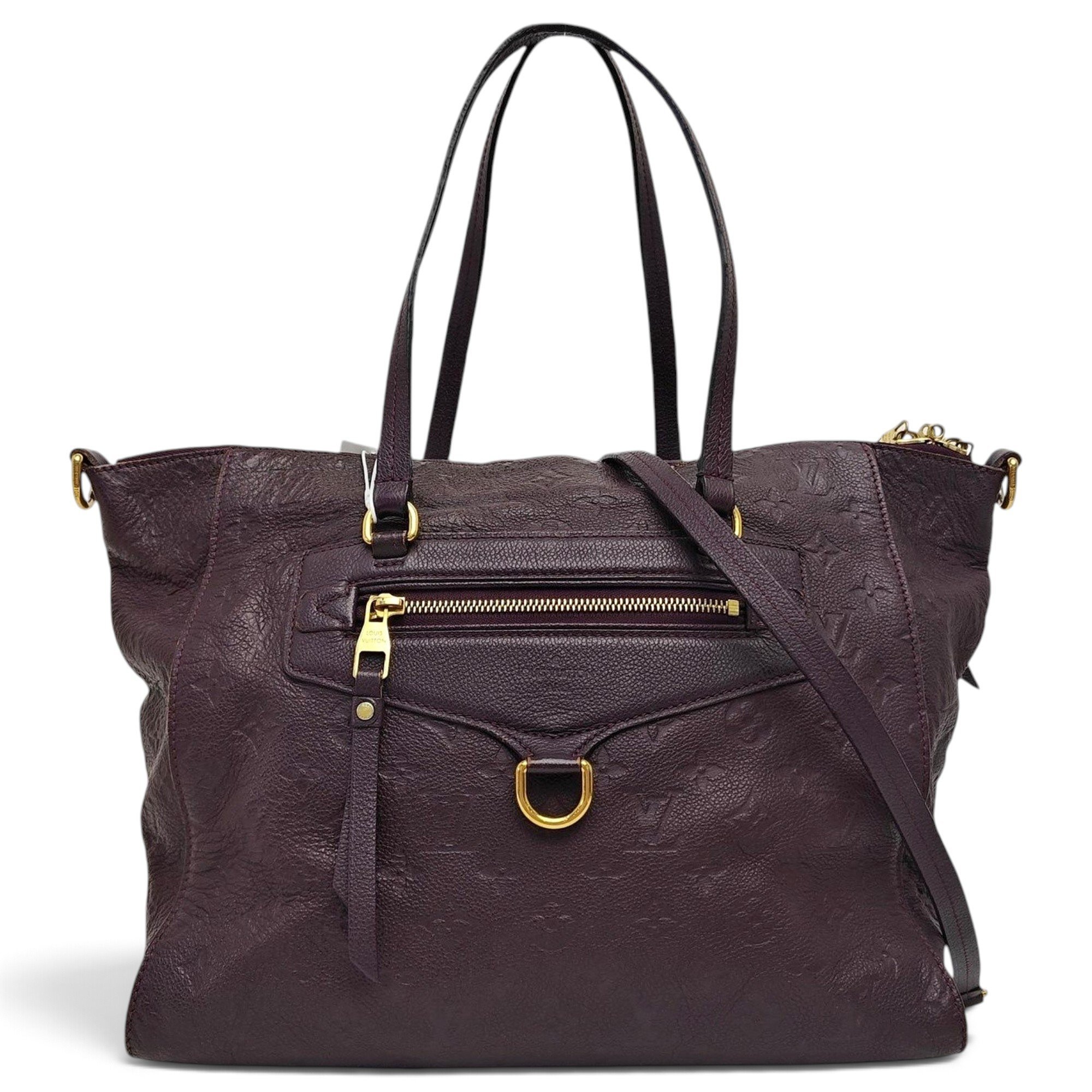 Lumineuse leather handbag