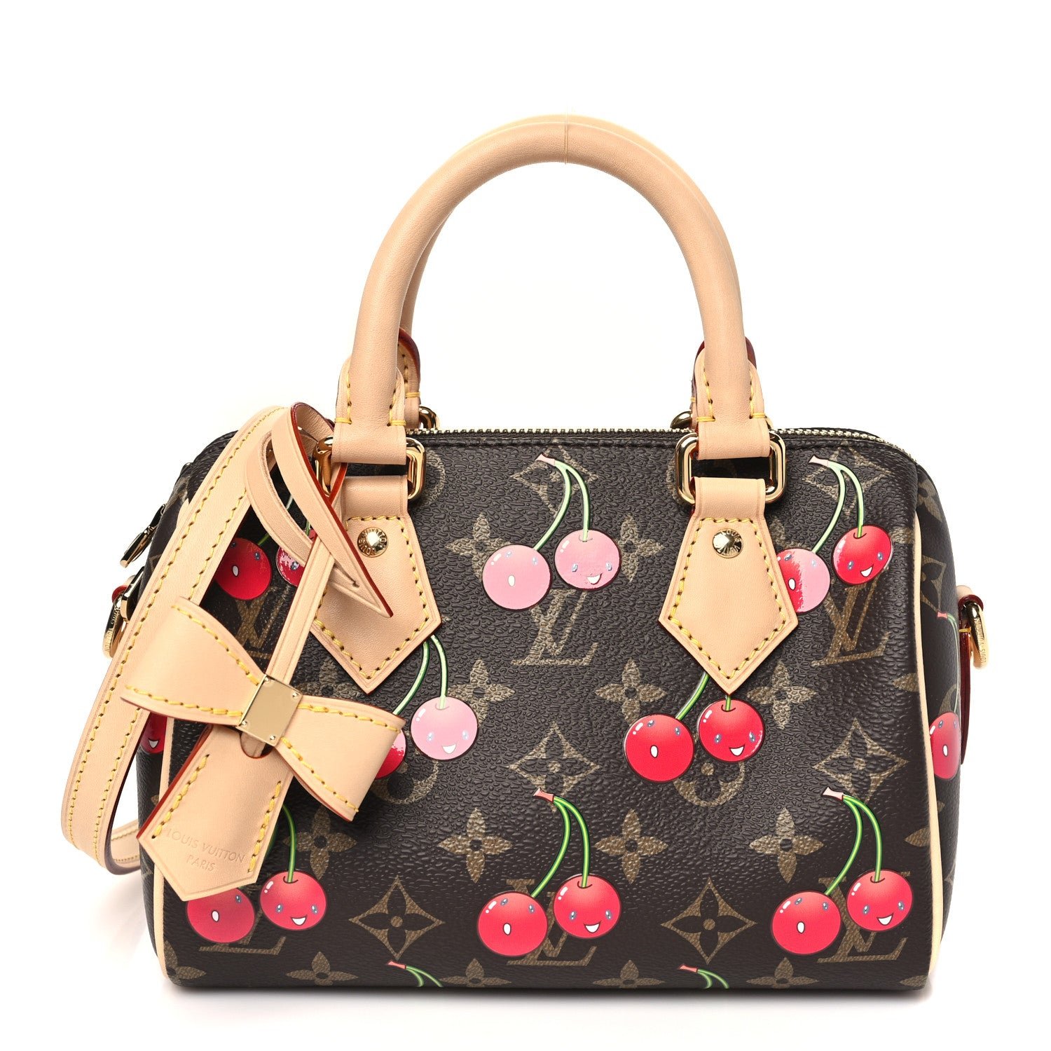 Louis Vuitton LV X TM Monogram Cerises Speedy Bandouliere 20