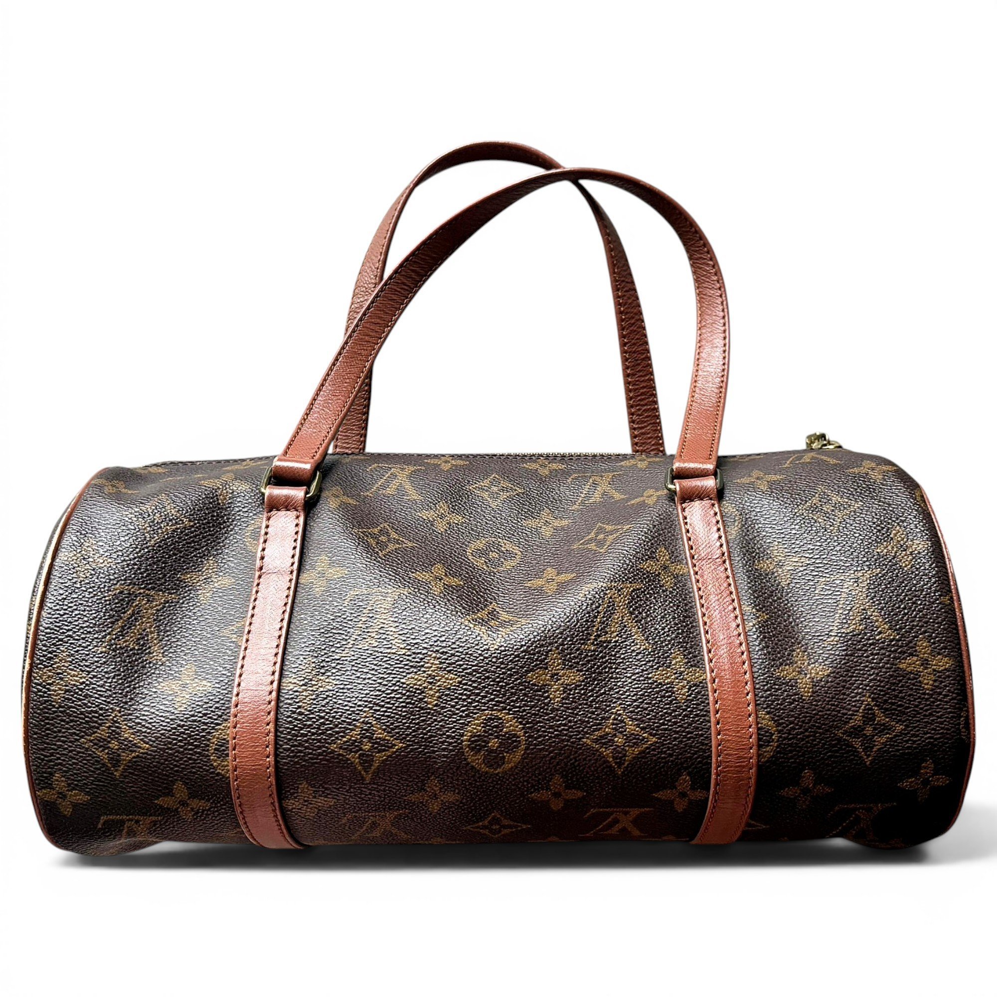 Papillon leather handbag