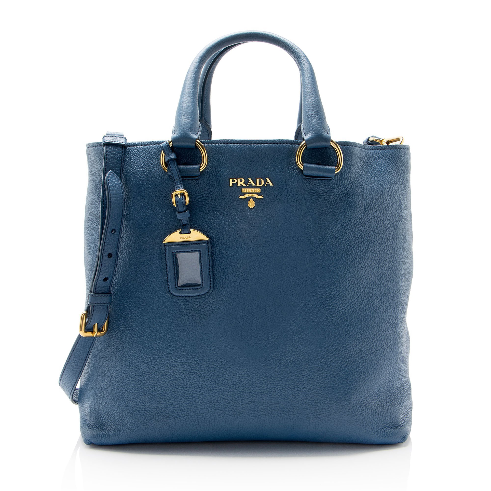 Leather tote