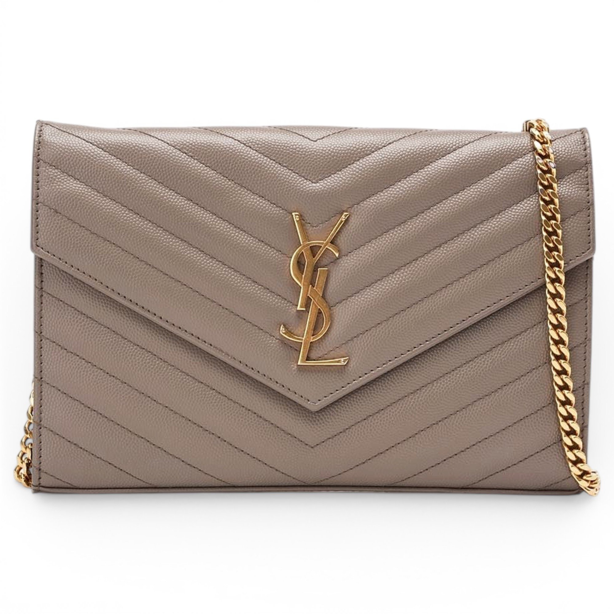 Portefeuille enveloppe leather handbag