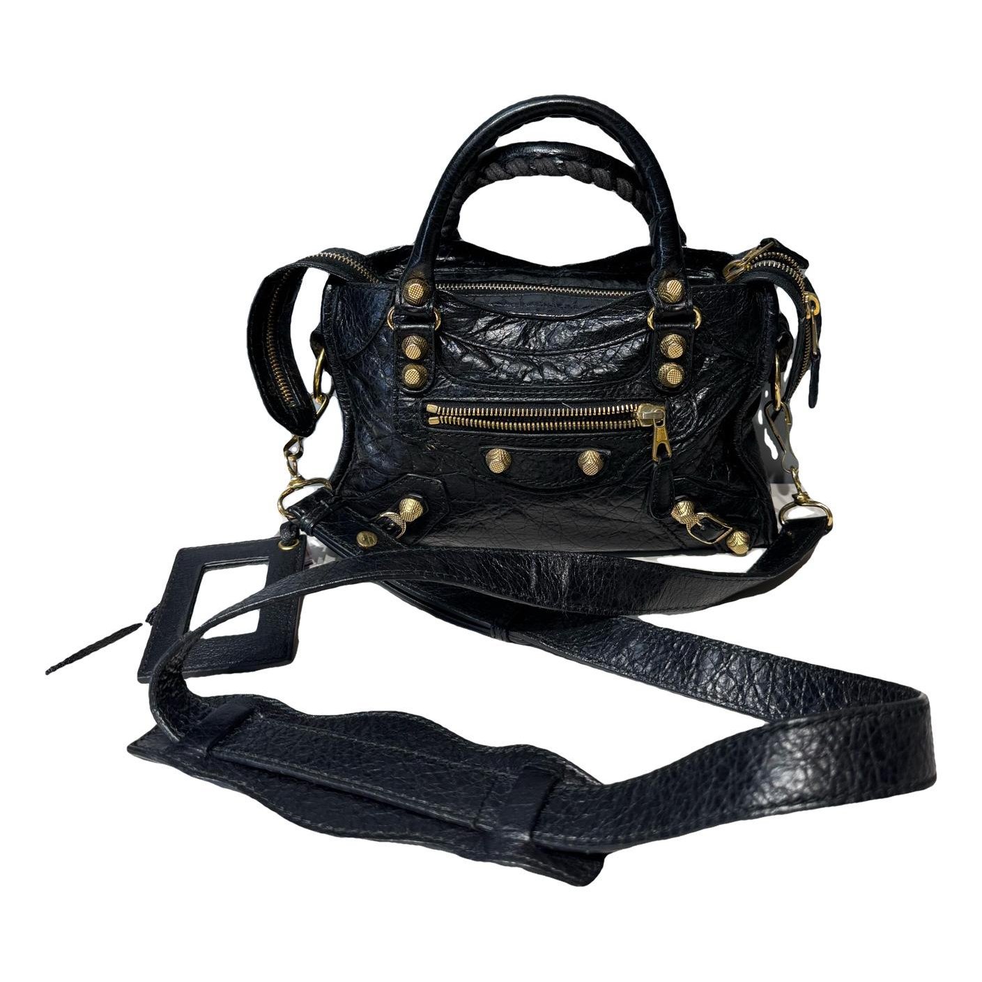 Balenciaga City leather handbag