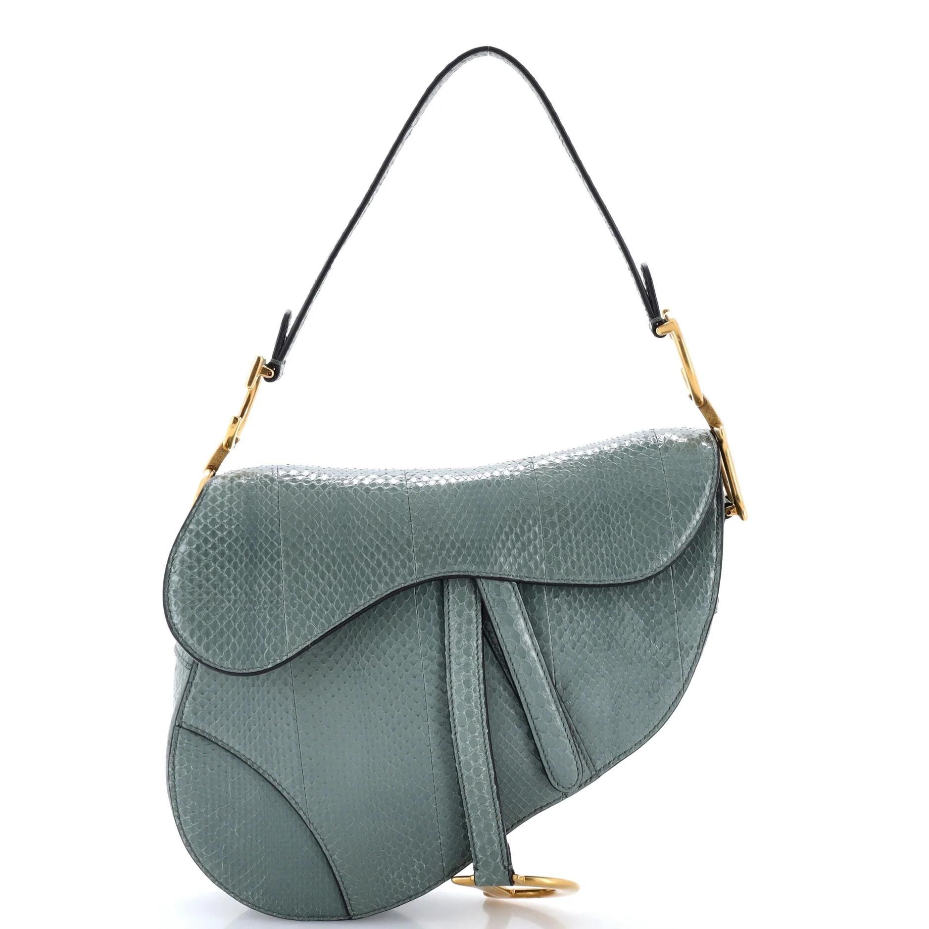 Exotic leathers handbag