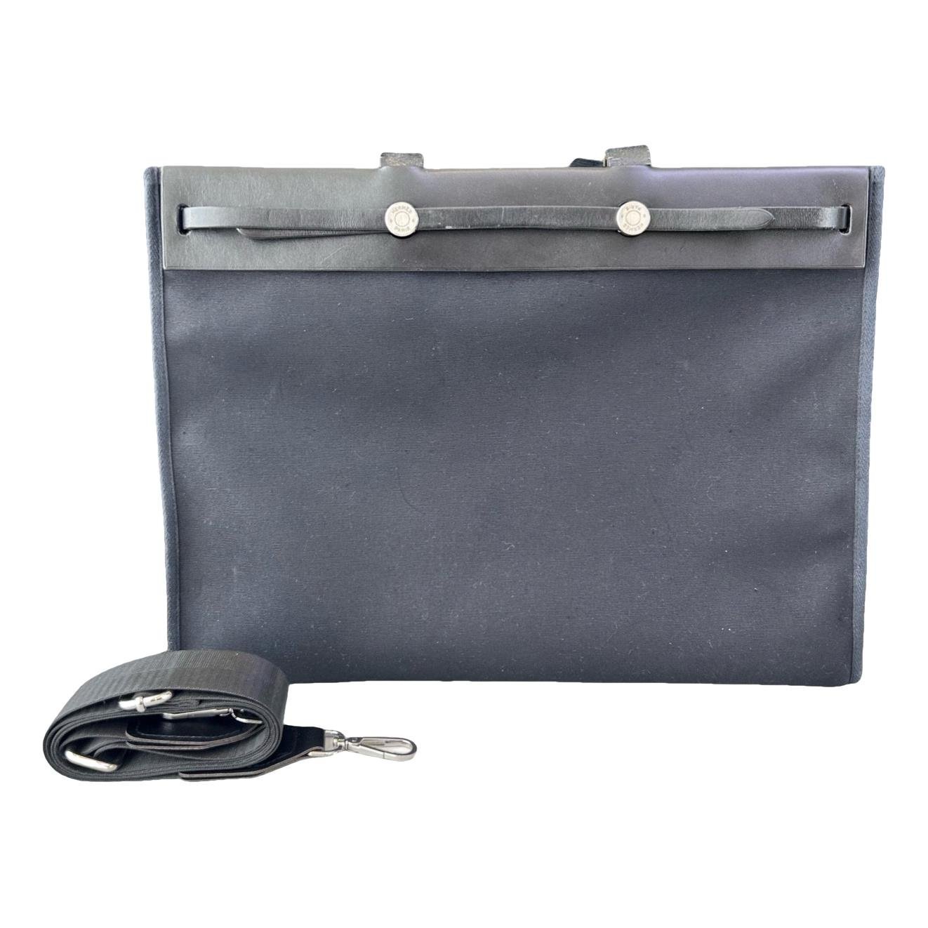 Hermes Herbag Handbag Black