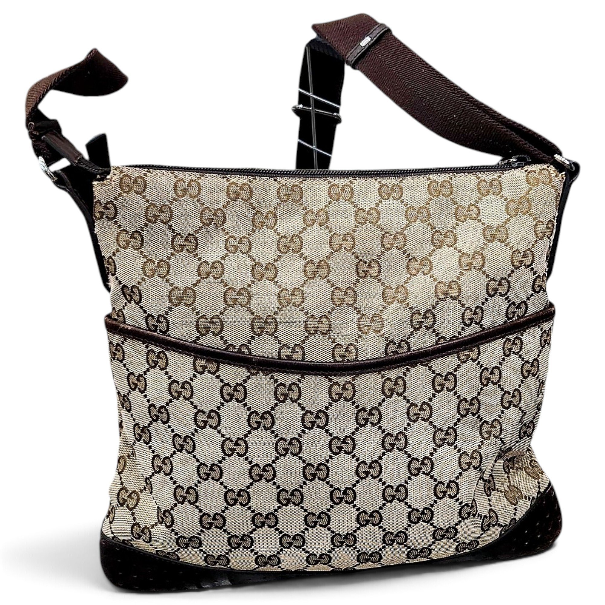 Horsebit 1955 Messenger leather crossbody bag