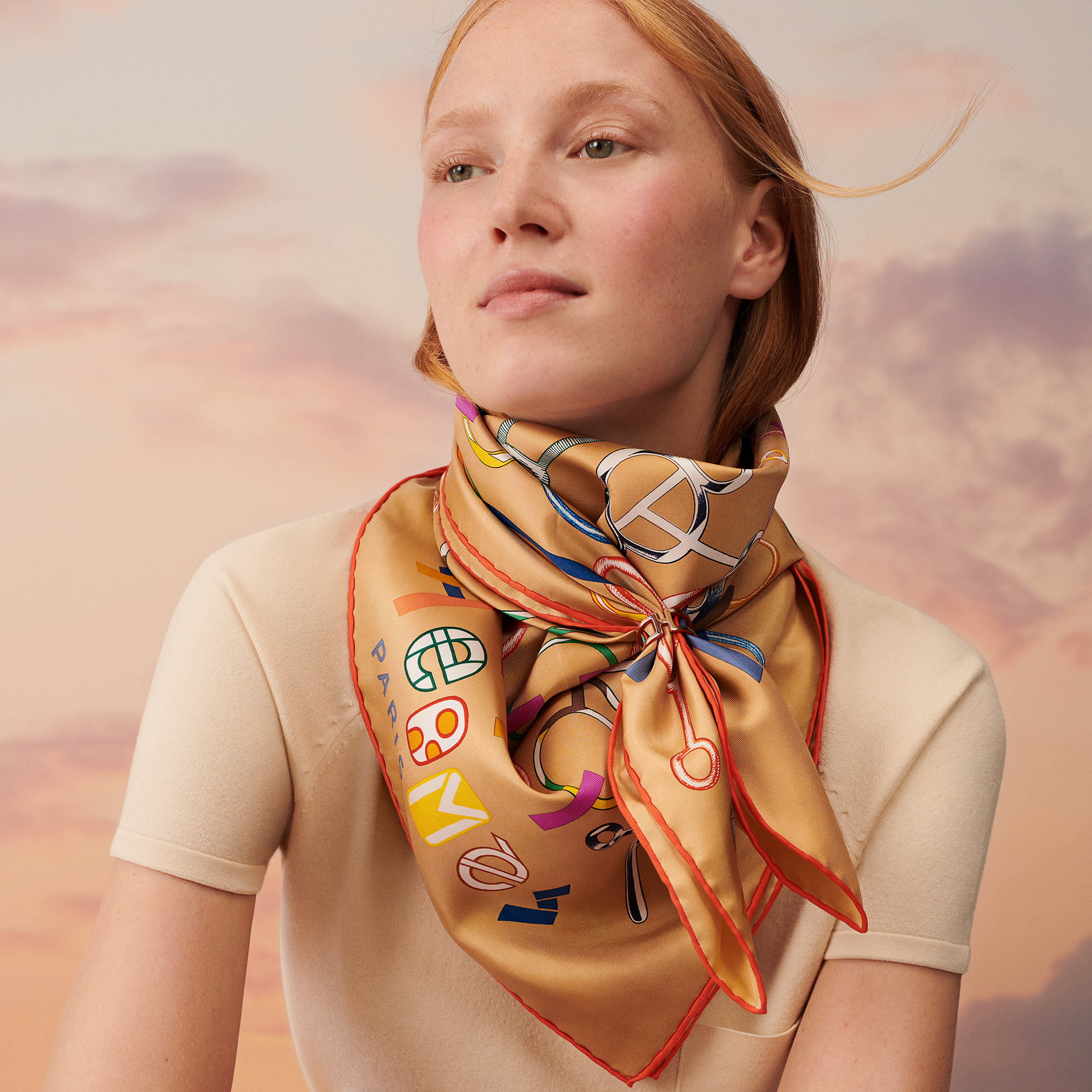 Do Re Boucles scarf 90