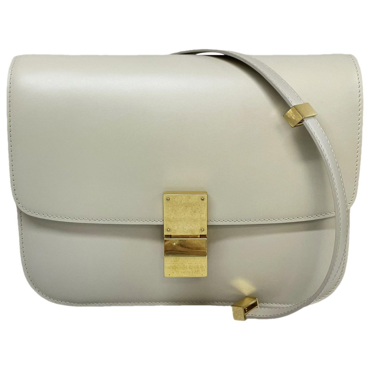 Classic leather crossbody bag
