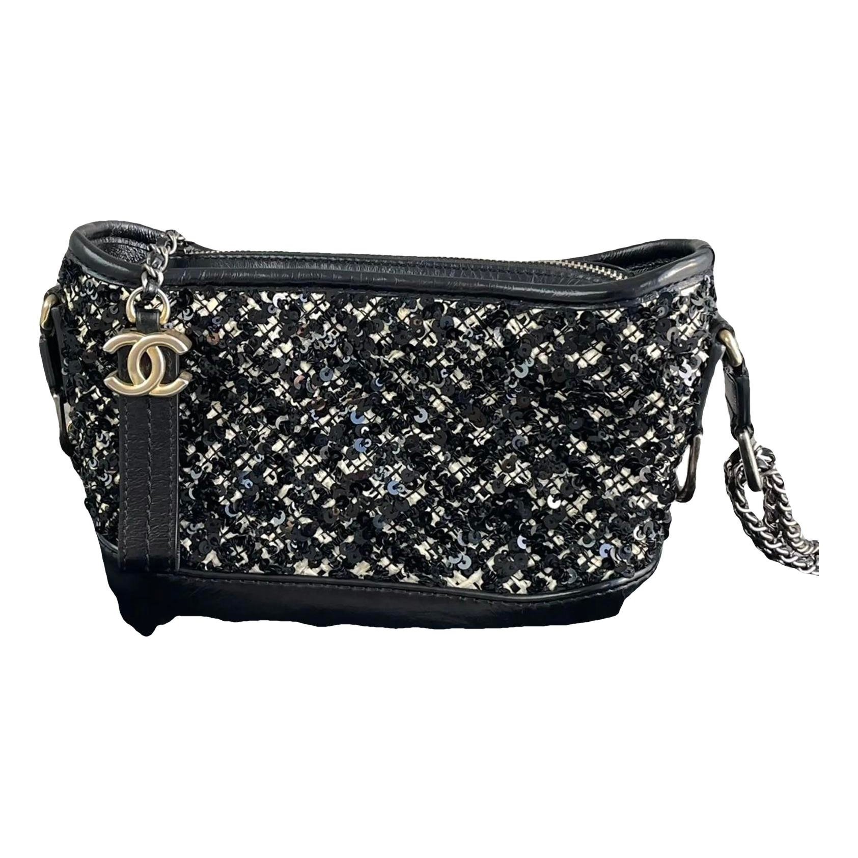 Gabrielle glitter crossbody bag