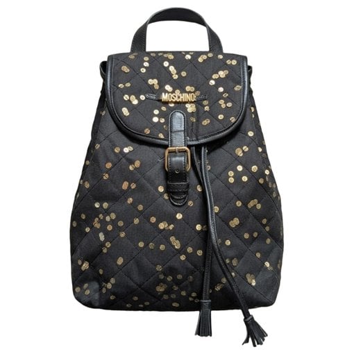 Leather backpack