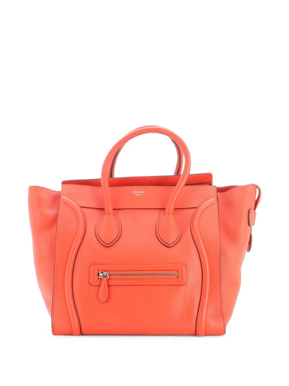 Luggage Bag Grainy Leather Mini tote bag
