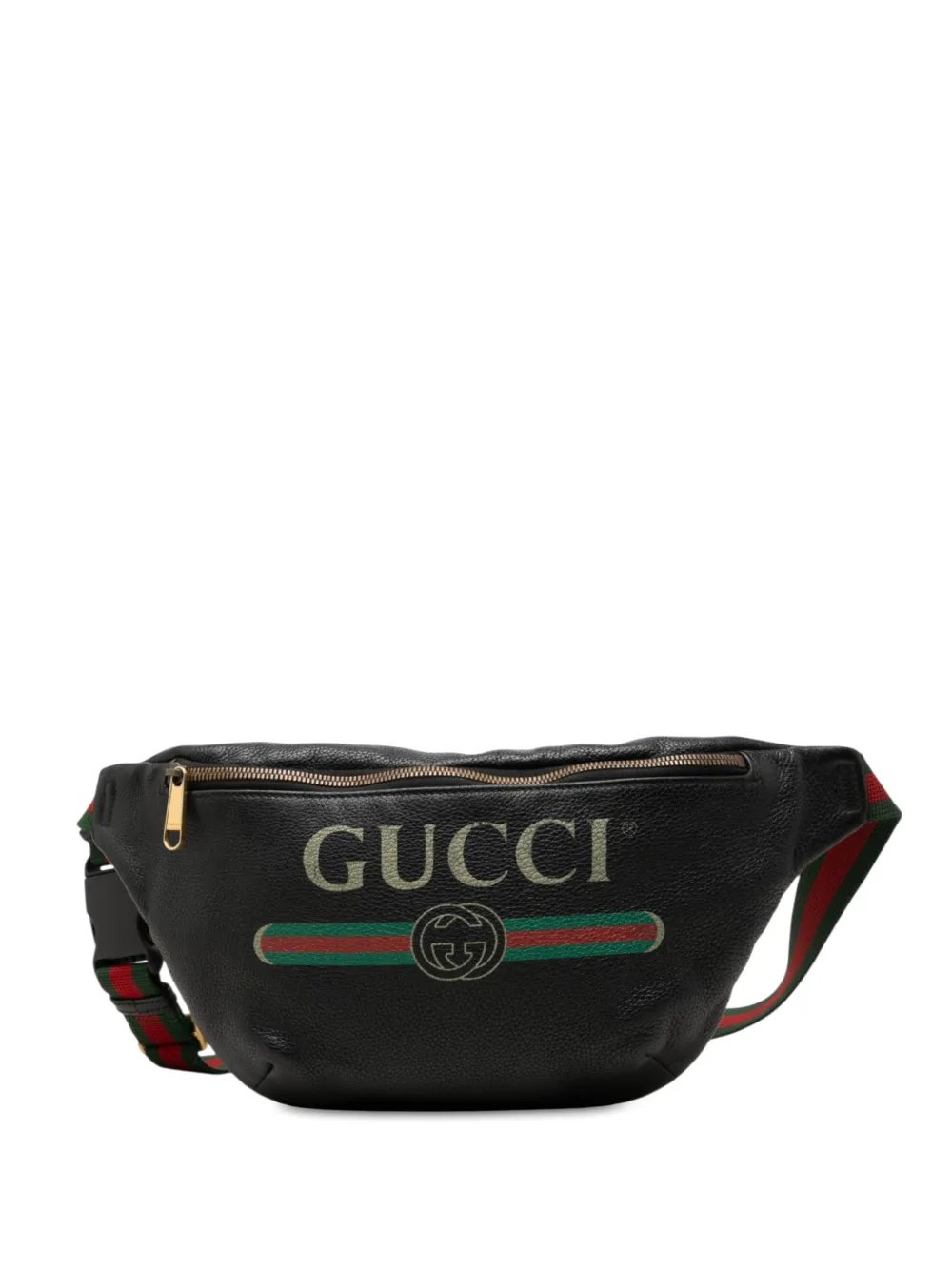 2000-2015 Leather Logo Web belt bag