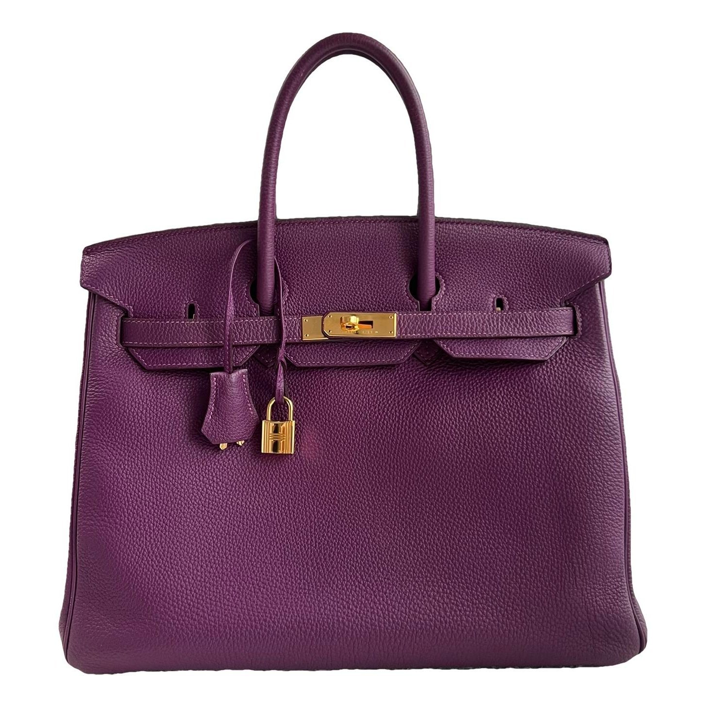 Birkin 35 leather handbag