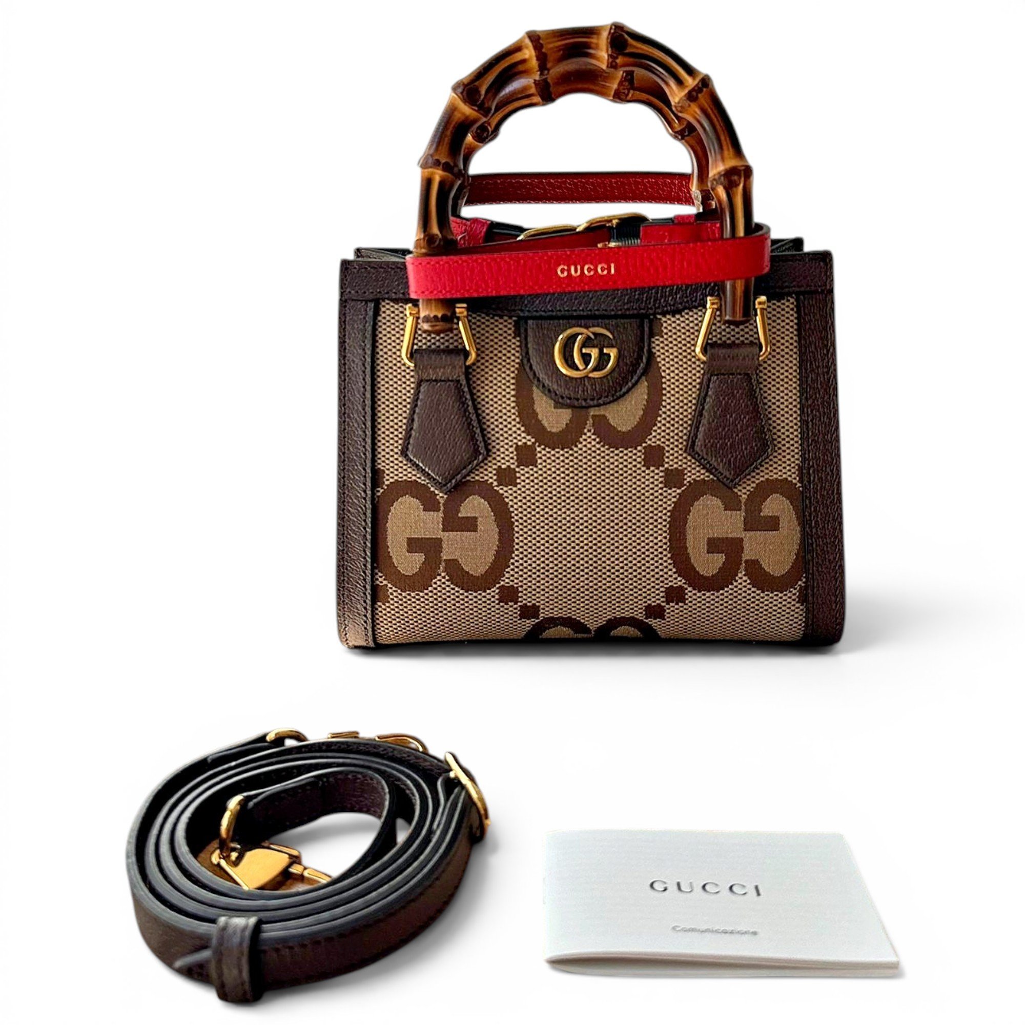 Diana Bamboo leather tote