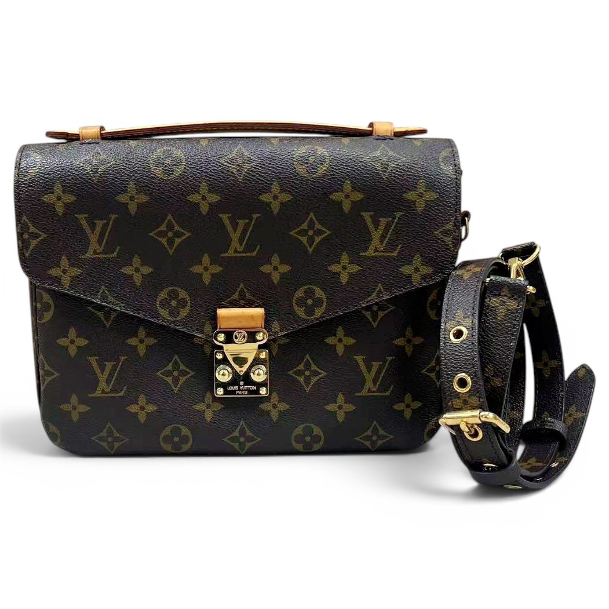 Metis leather handbag