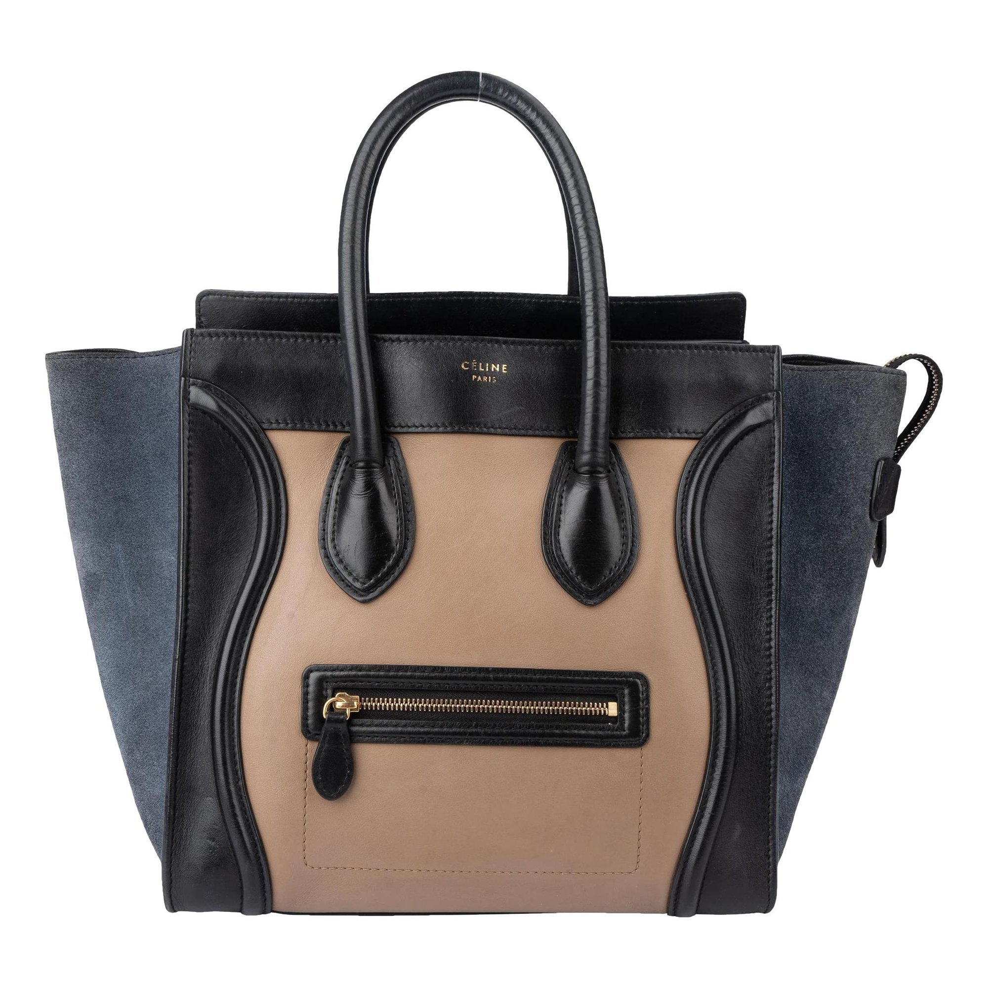 Celine Luggage leather satchel