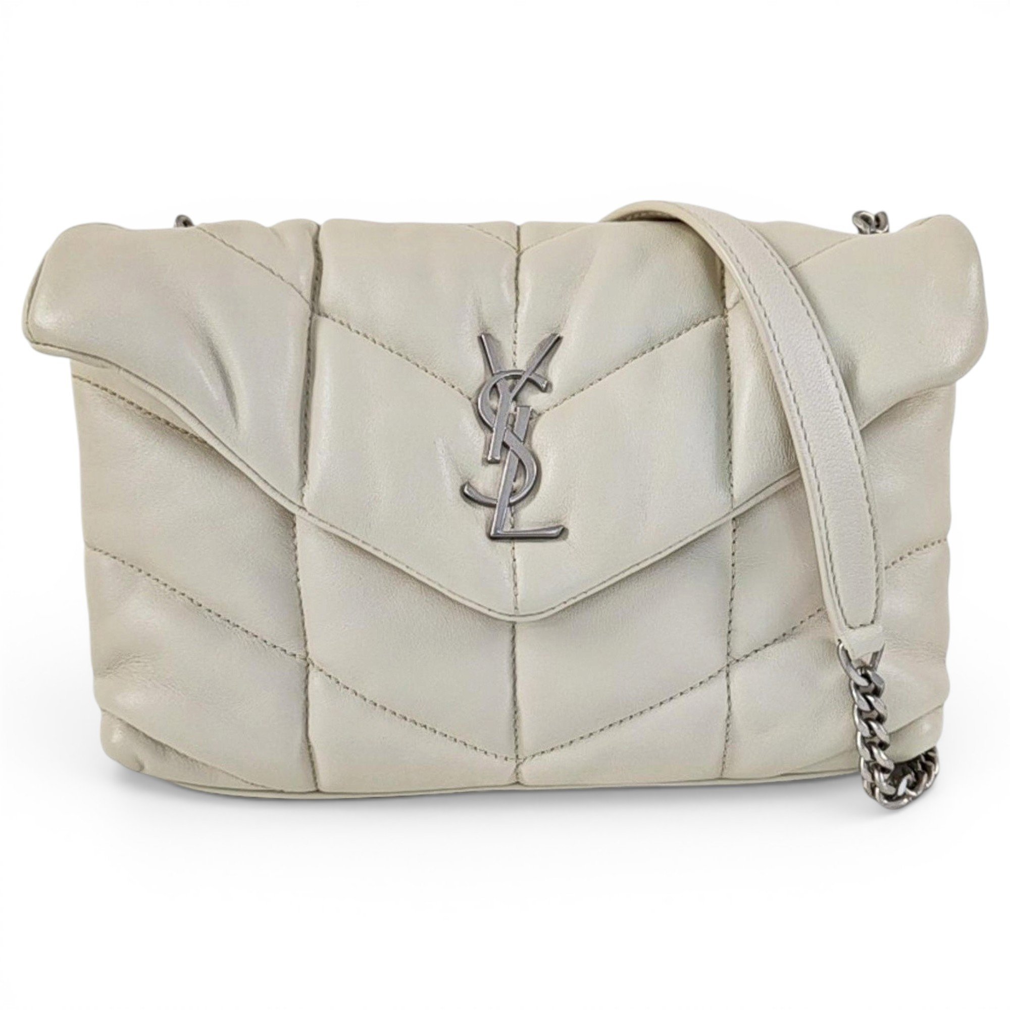 Loulou Puffer leather handbag