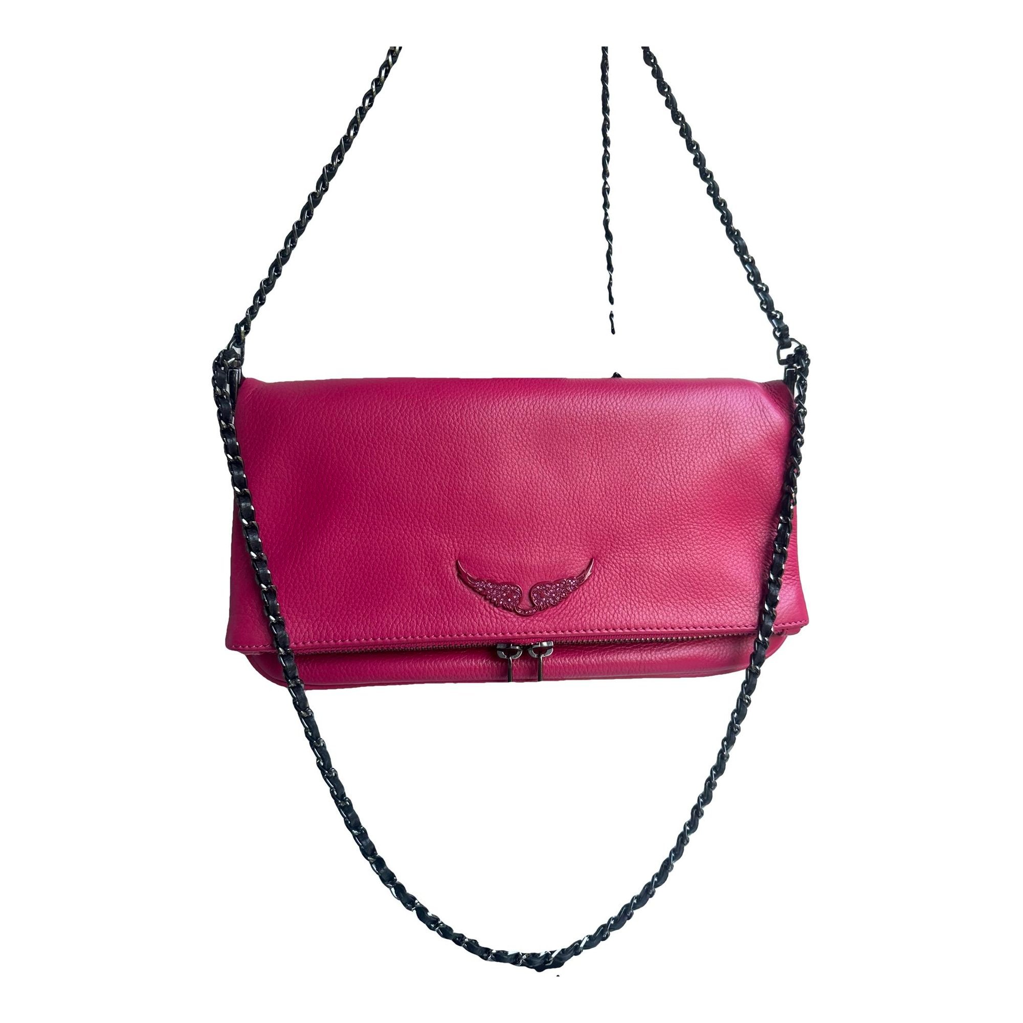 Rock leather crossbody bag
