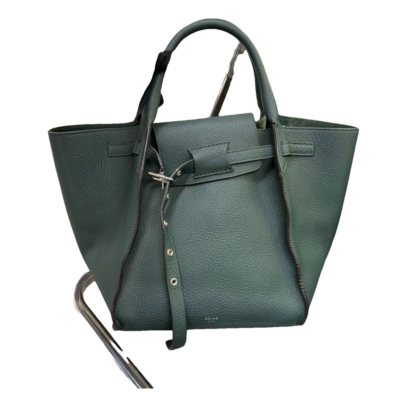 Big Bag leather handbag