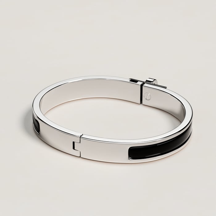 Noir Mini Clic Kelly Bracelet