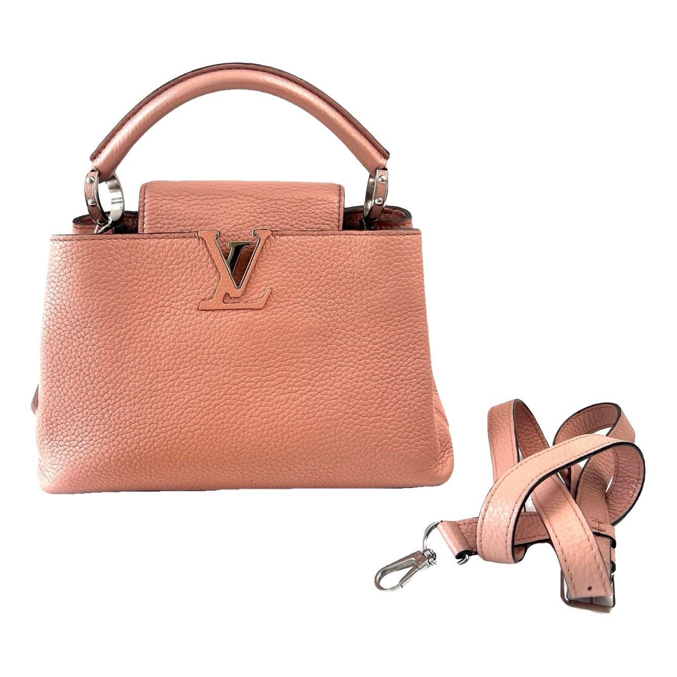 Capucines leather handbag