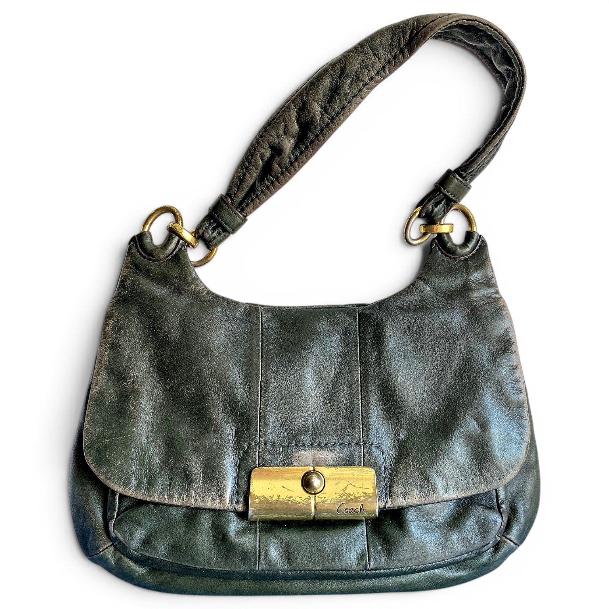 Signature Sufflette leather handbag