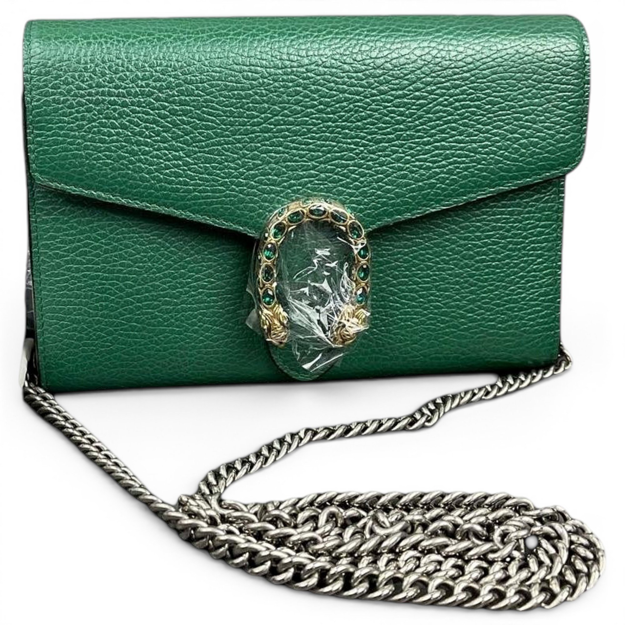 Dionysus Chain Wallet leather handbag