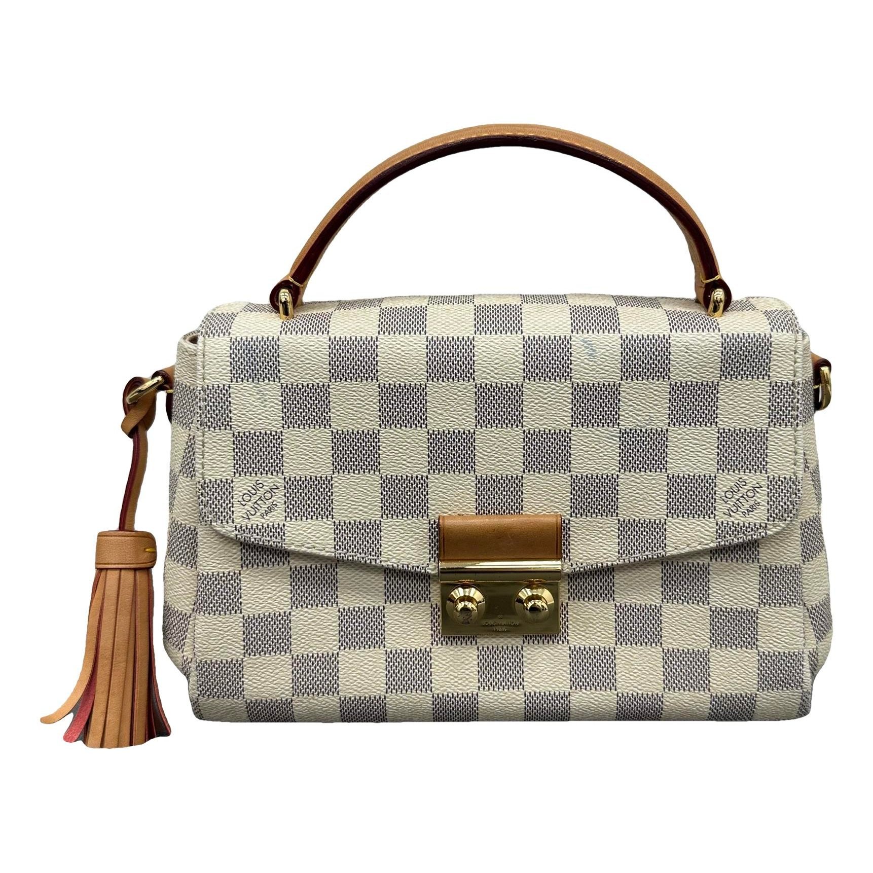 Croisette leather handbag