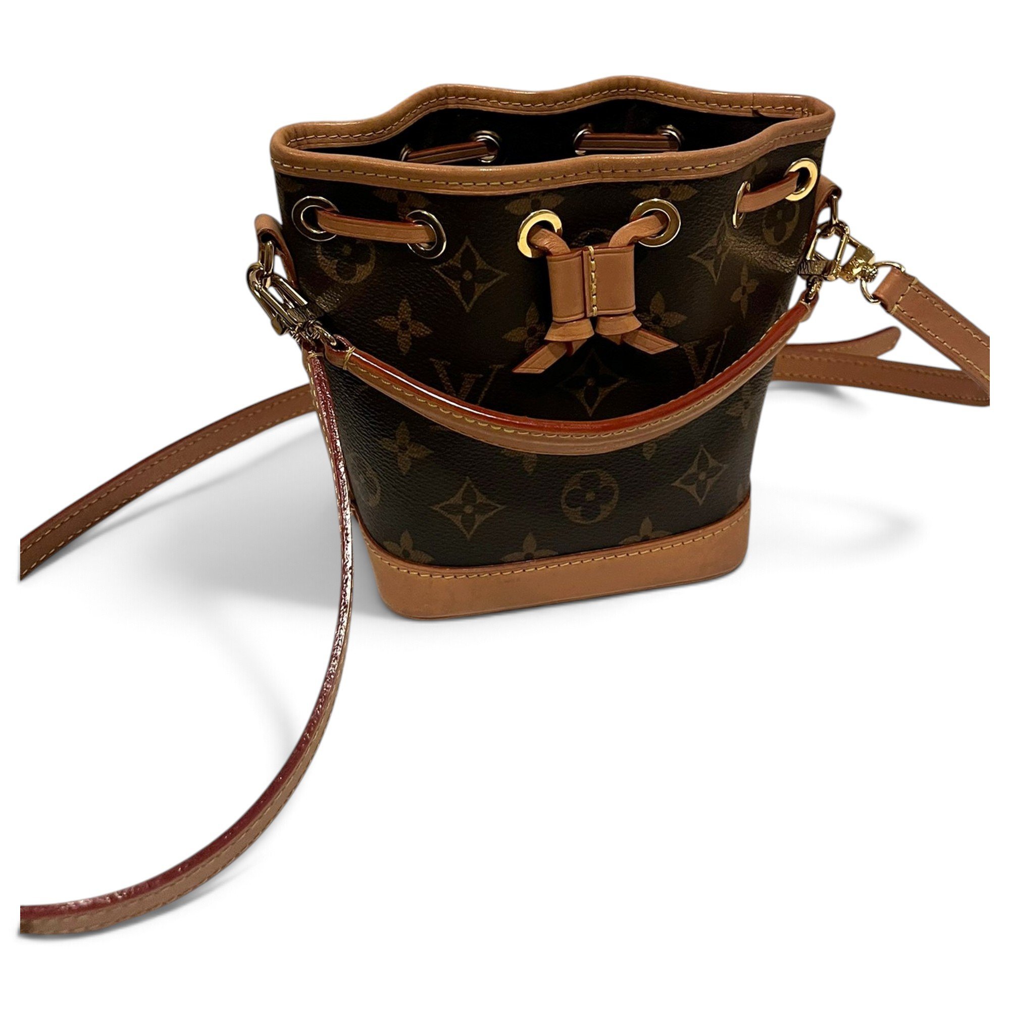 Louis Vuitton Nano Noé leather crossbody bag