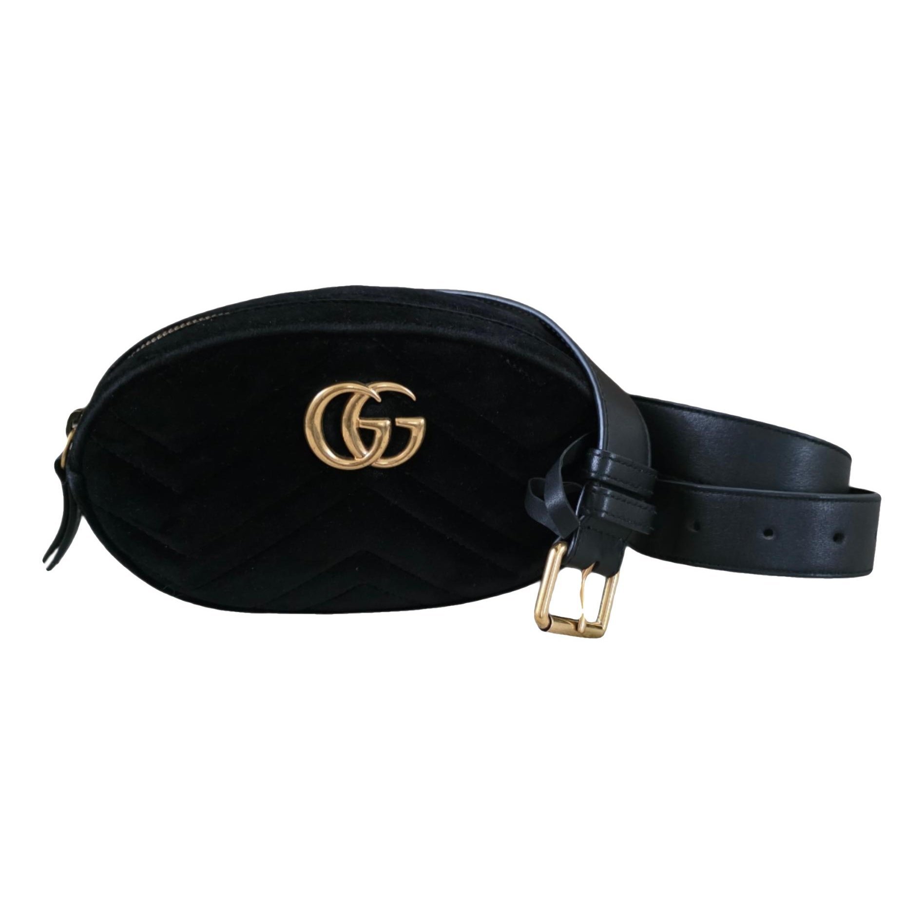 GG Marmont velvet mini bag