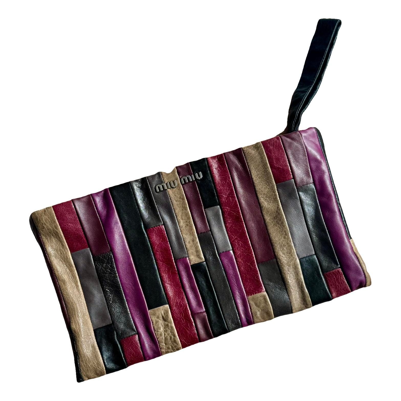 Miu Miu Leather clutch bag