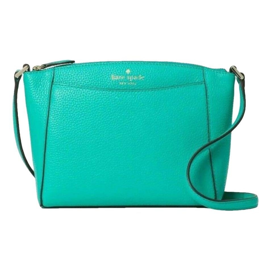 Leather crossbody bag