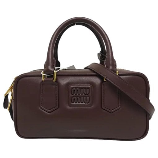 Arcadie leather handbag